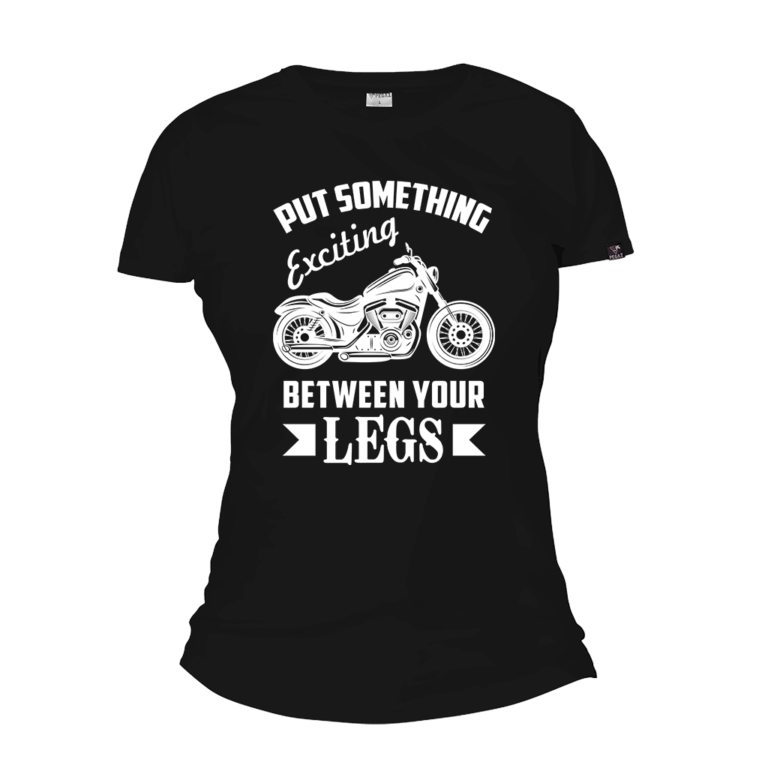 Zenska moto majica put something exciting between your legs pegaz shop