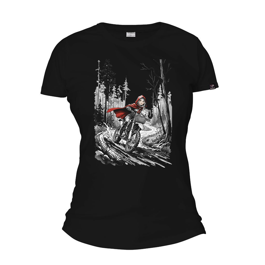 Zenska moto majica Crvenkapa pegaz shop