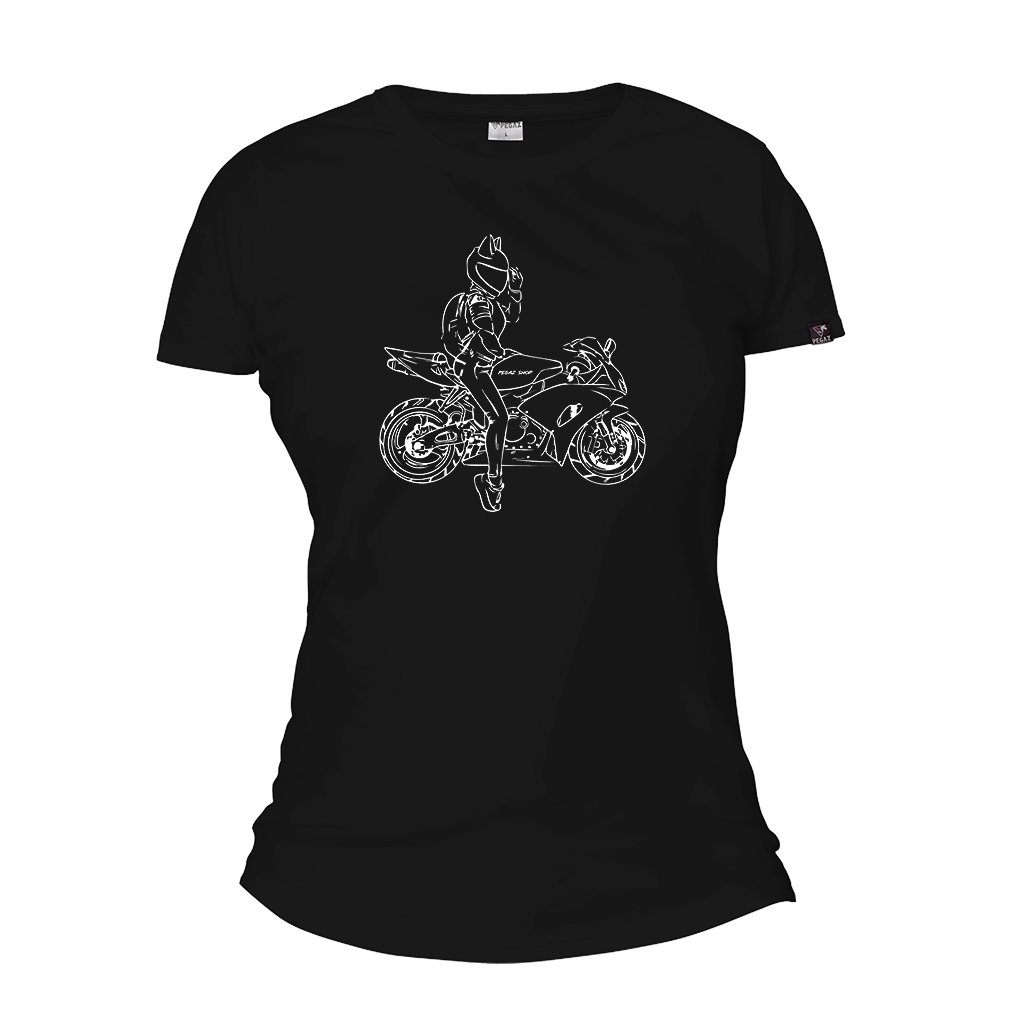 Zenska moto majica Moto kitty