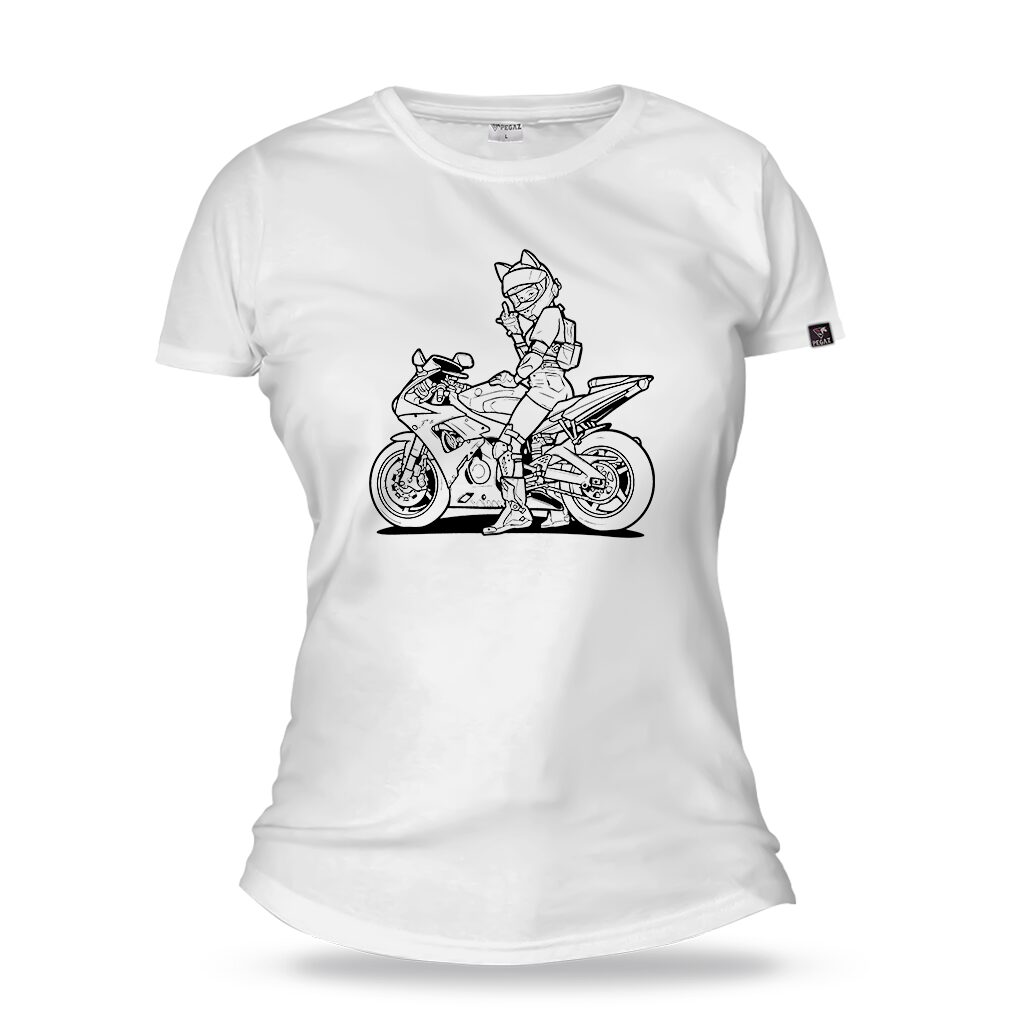 Moto majica Purr n' Ride