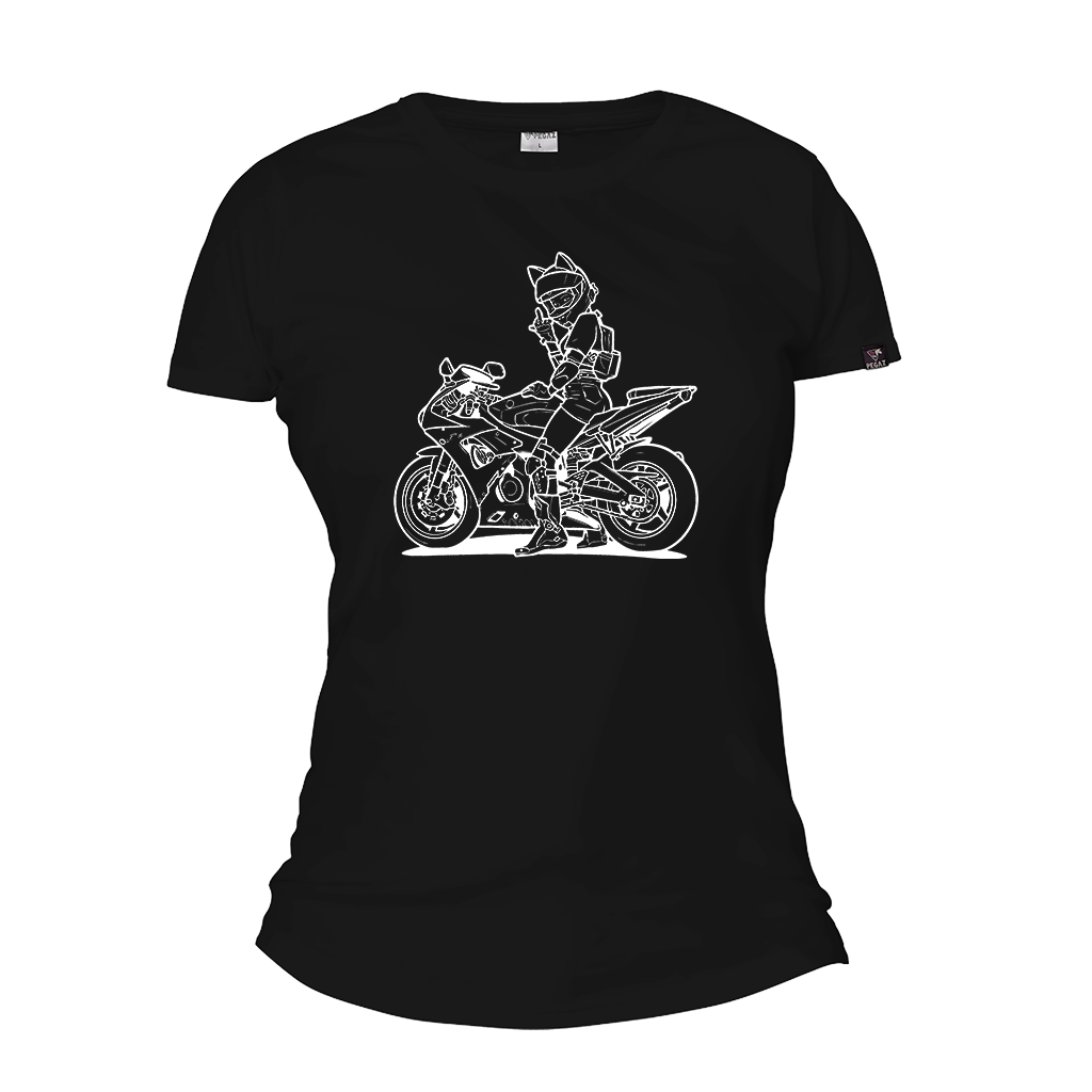 Moto majica Purr n' Ride