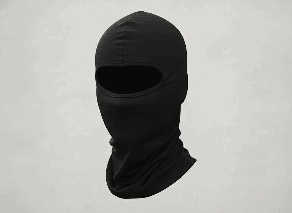 Moto potkapa bela bandana balaklava