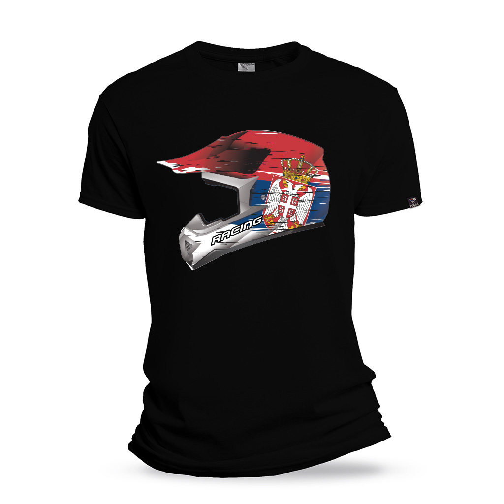 Moto majica Kaciga Srbija